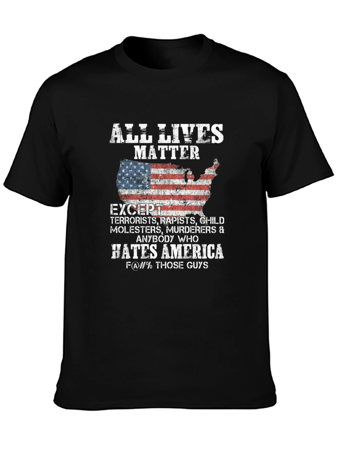 All Lives Matter Graphic T-Shirt