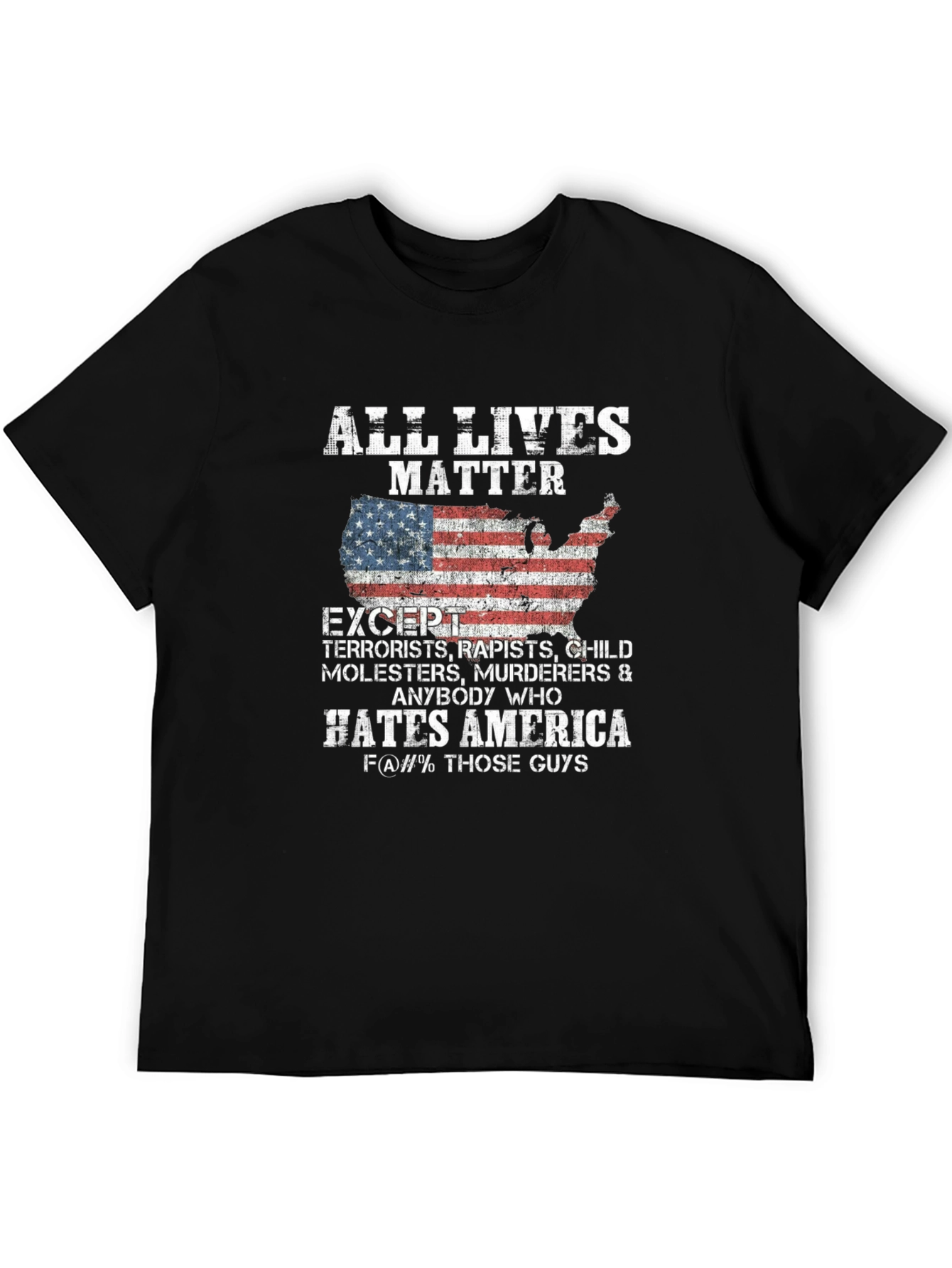 All Lives Matter Graphic T-Shirt
