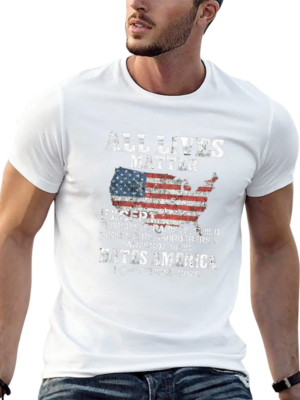 All Lives Matter Graphic T-Shirt
