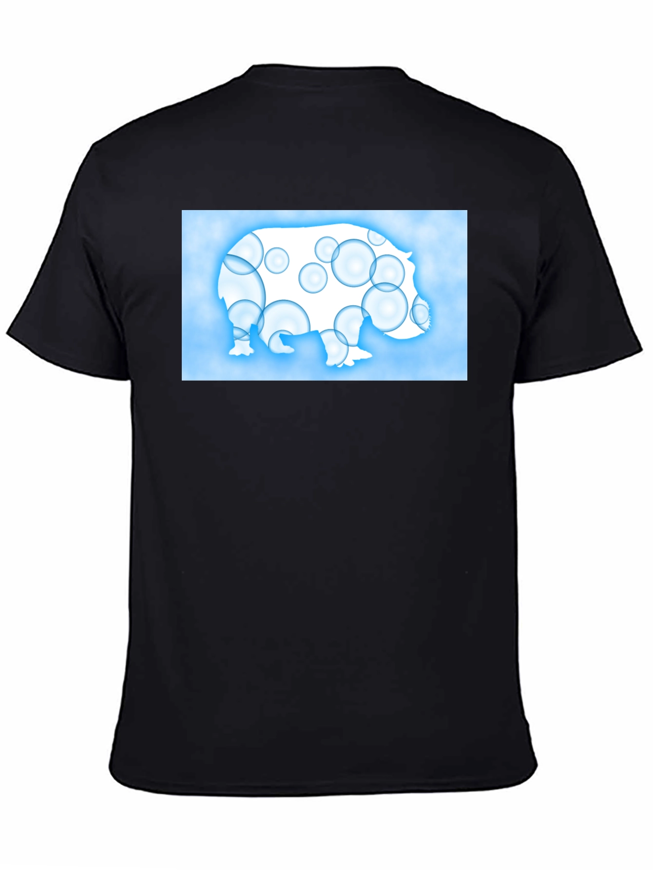 Bubble Hippo T-Shirt - Unique Design