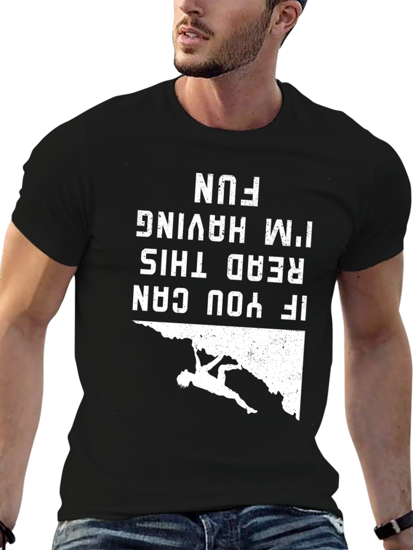 Climbing Fun T-Shirt - Read This