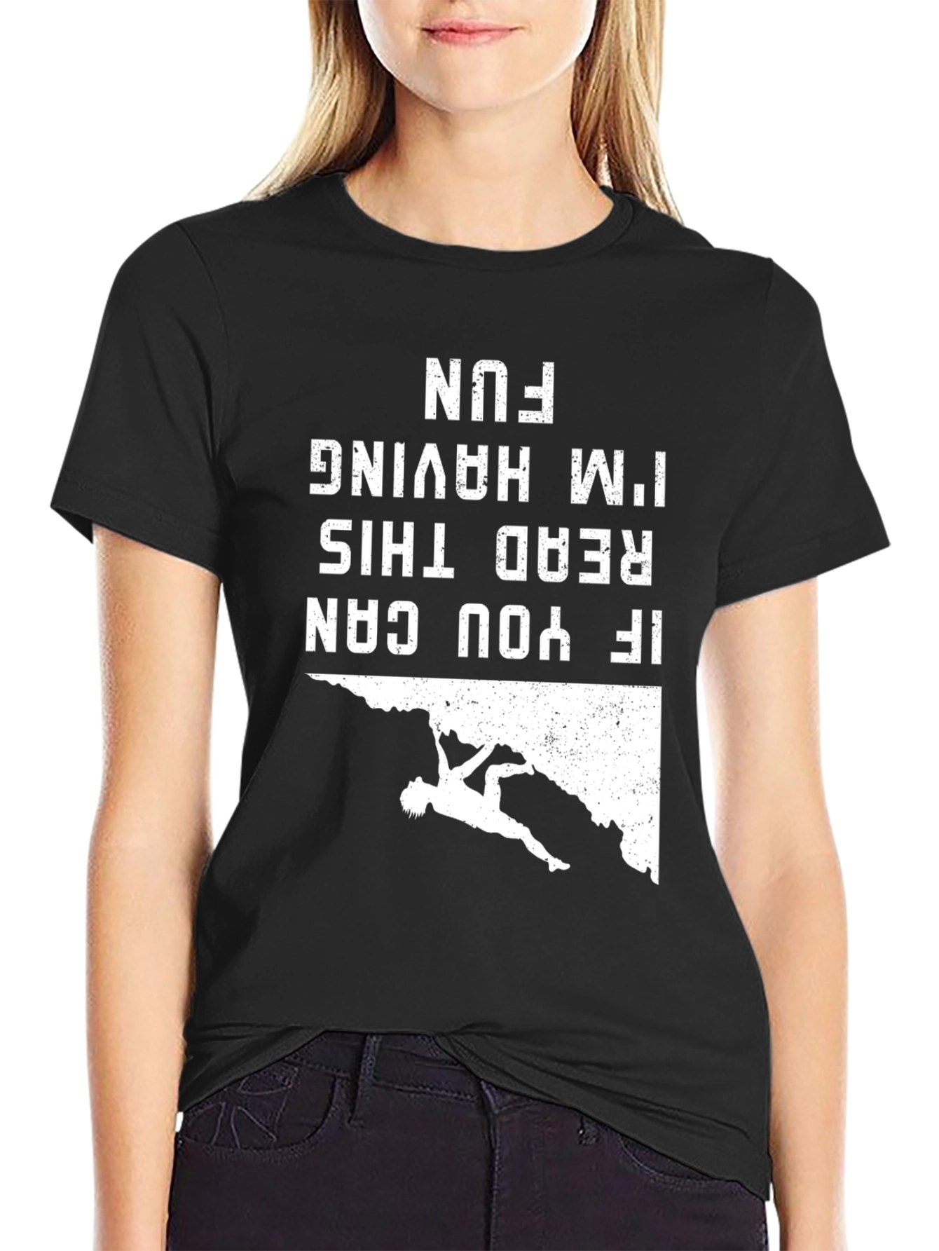 Climbing Fun T-Shirt - Read This