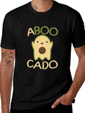 ABOOCADO T-Shirt - Funny Halloween Avocado Ghost Tee