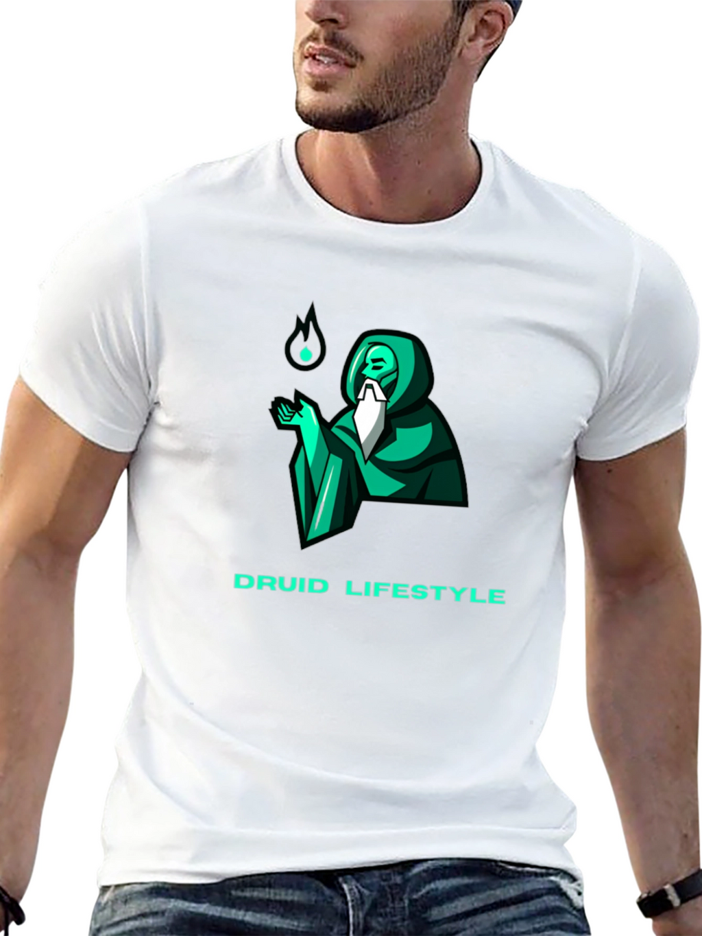 Druid Lifestyle Graphic Tee - Black