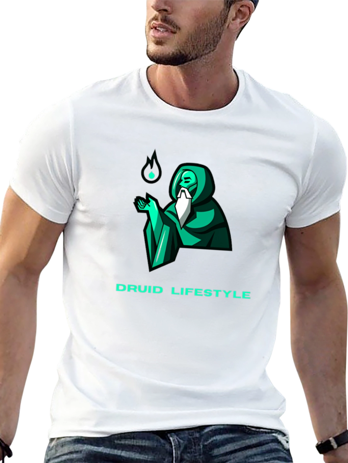 Druid Lifestyle Graphic Tee - Black