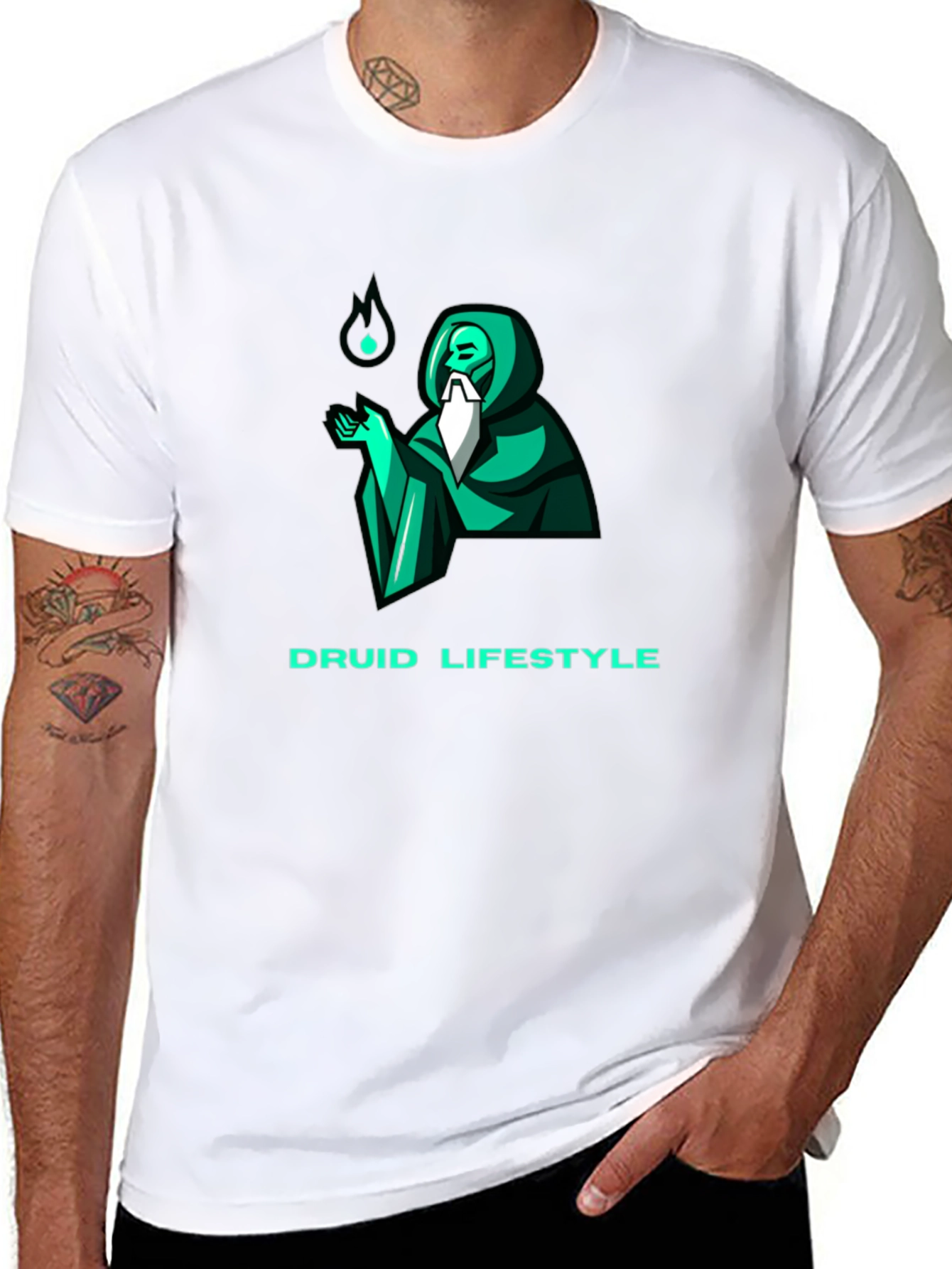 Druid Lifestyle Graphic Tee - Black