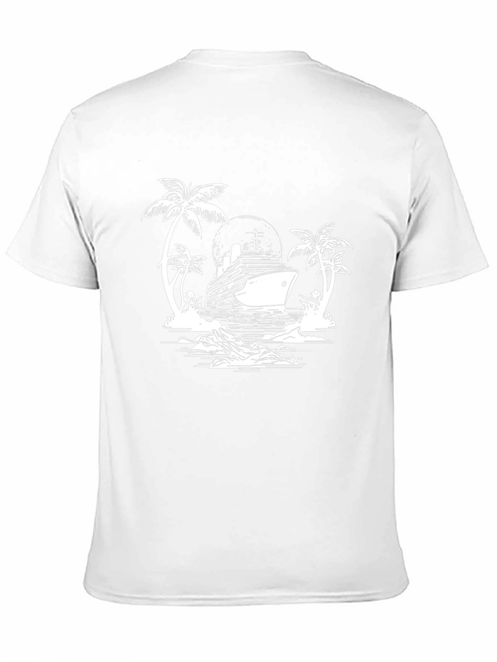 Cruise Ship Graphic T-Shirt - Island Getaway