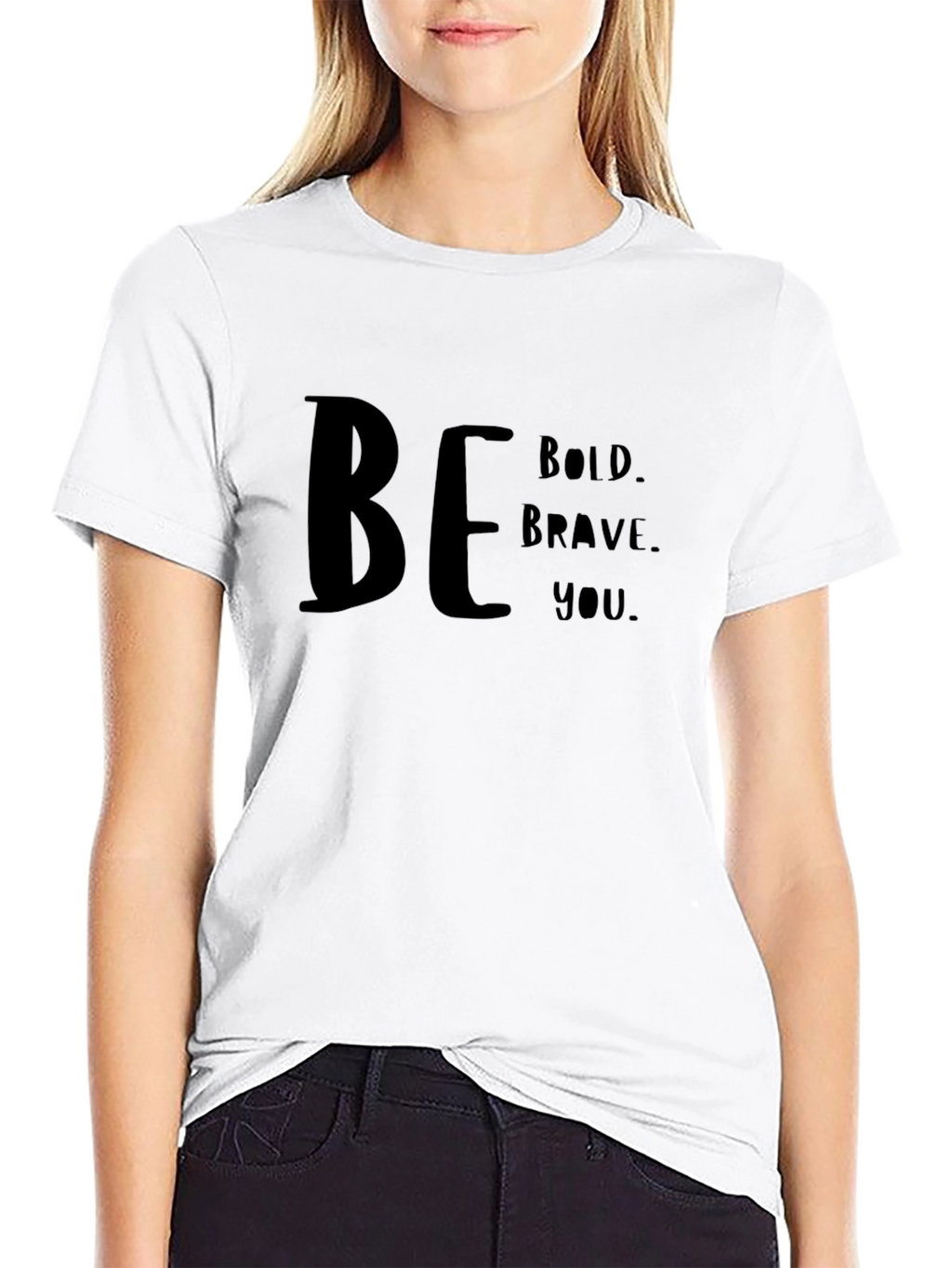 Be Bold Graphic Tee - Inspiring Message