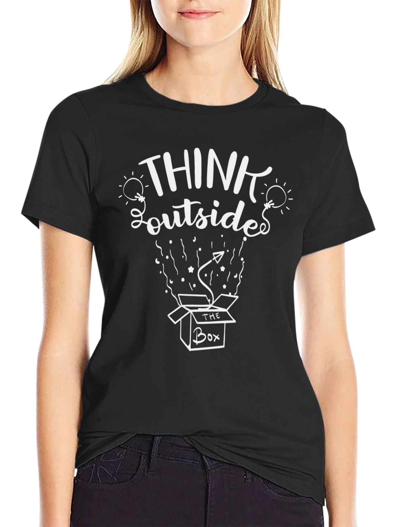 Think Outside The Box Graphic Tee