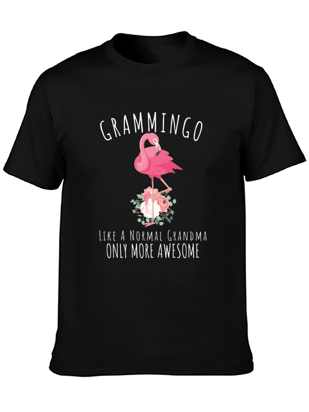 Grammingo Grandma Flamingo Graphic T-Shirt