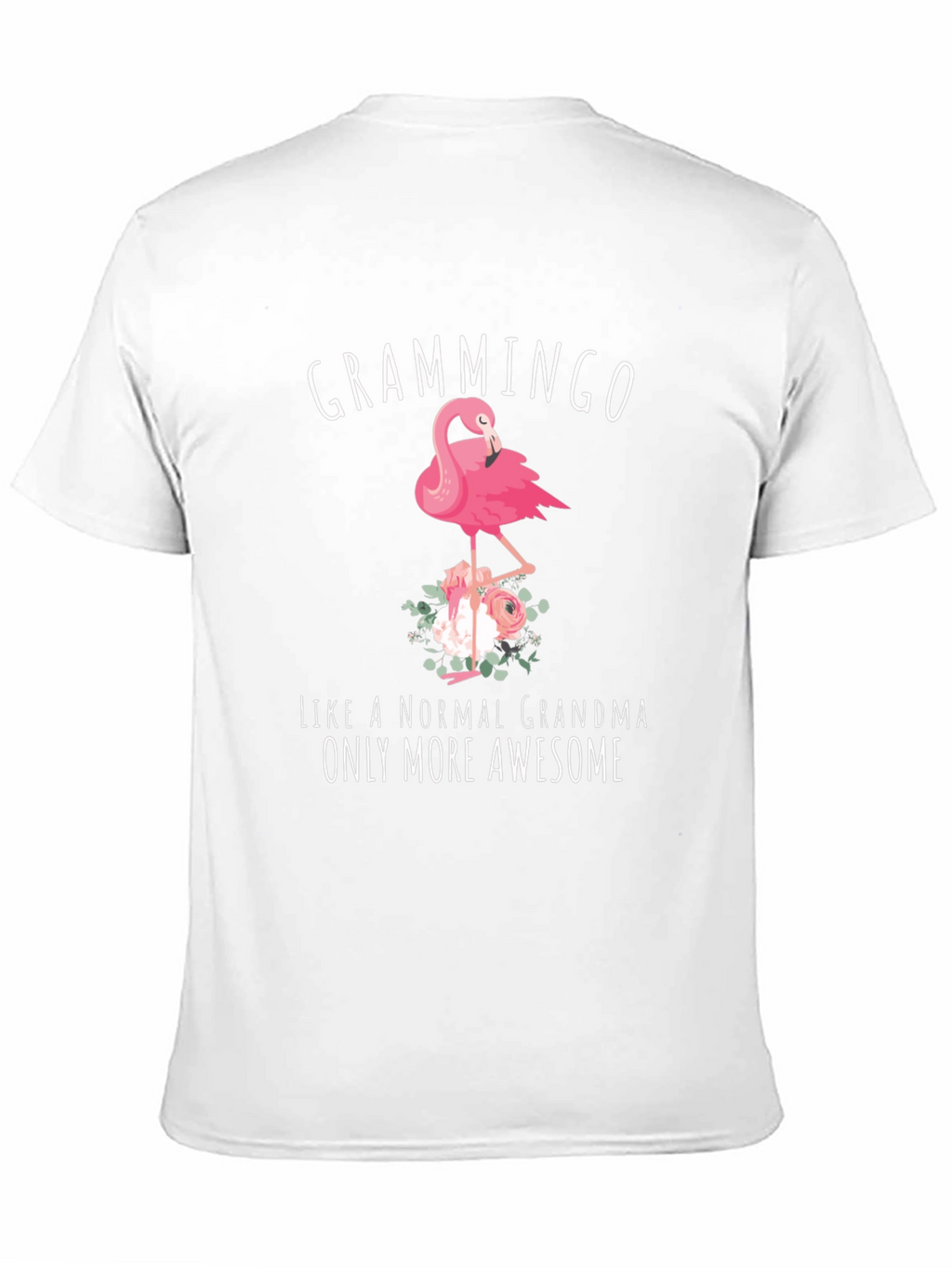 Grammingo Grandma Flamingo Graphic T-Shirt