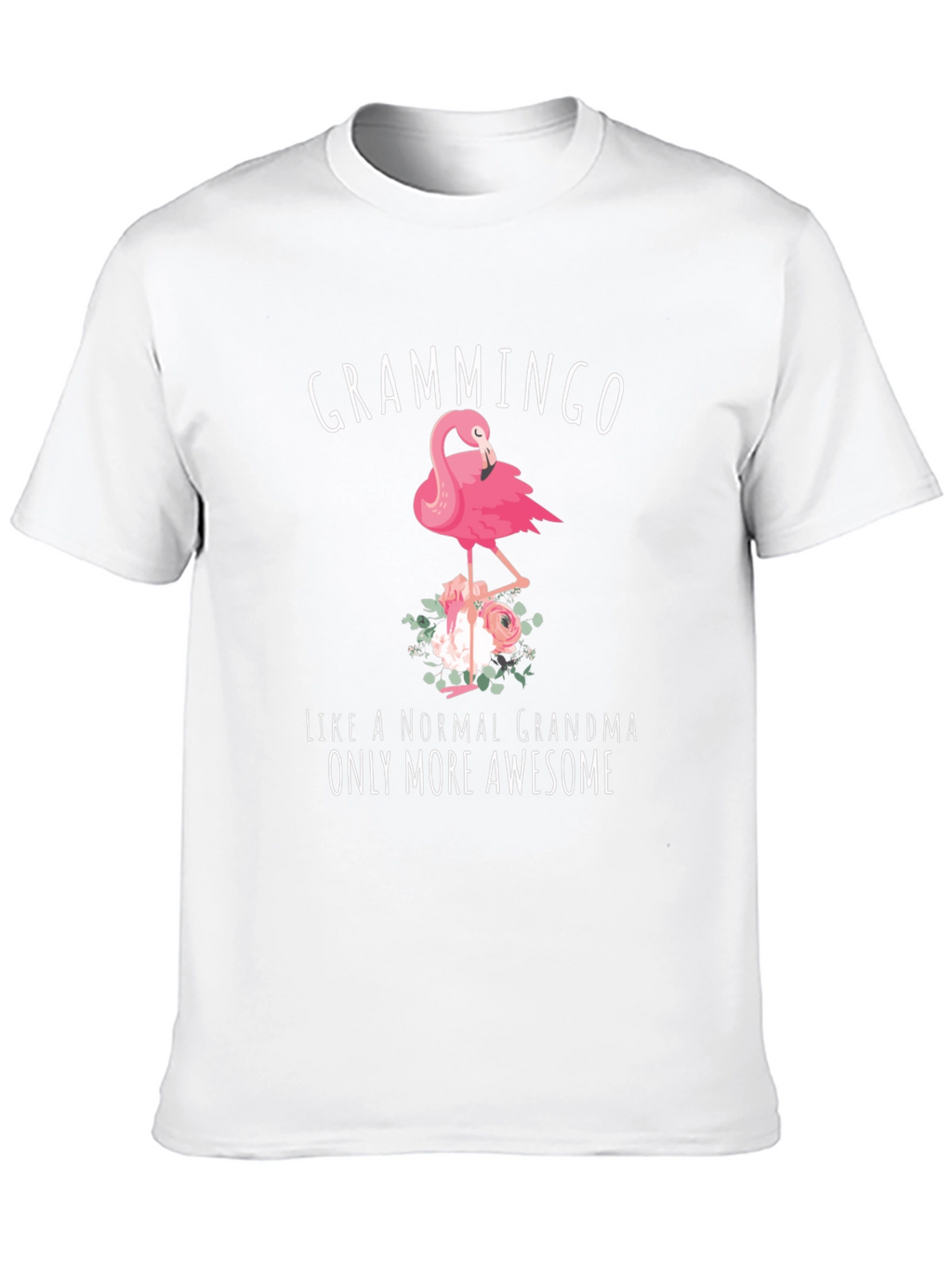 Grammingo Grandma Flamingo Graphic T-Shirt