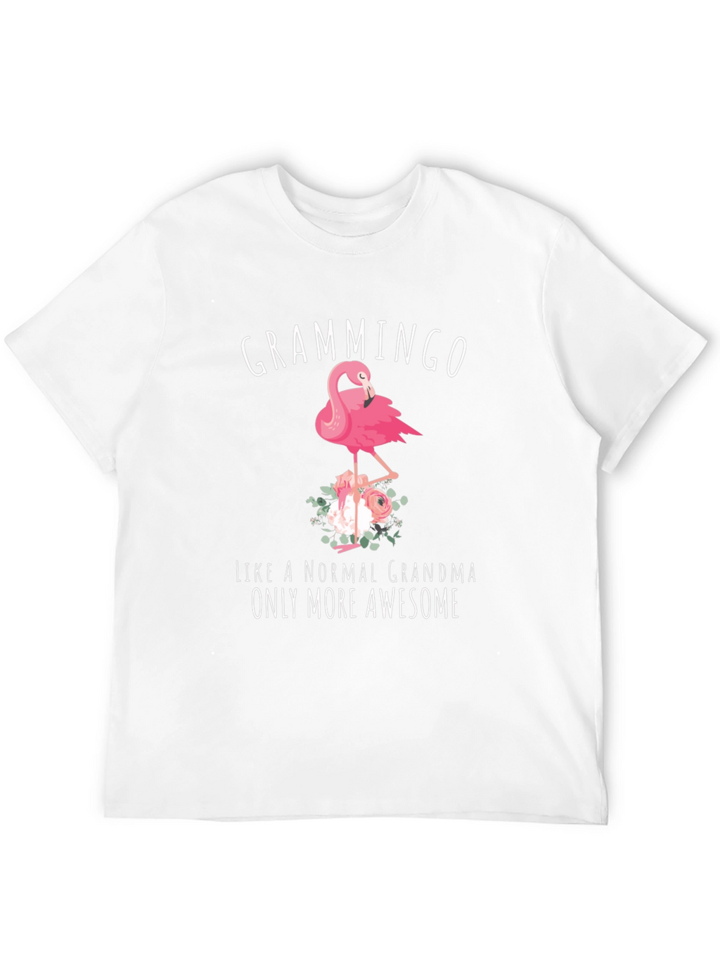 Grammingo Grandma Flamingo Graphic T-Shirt
