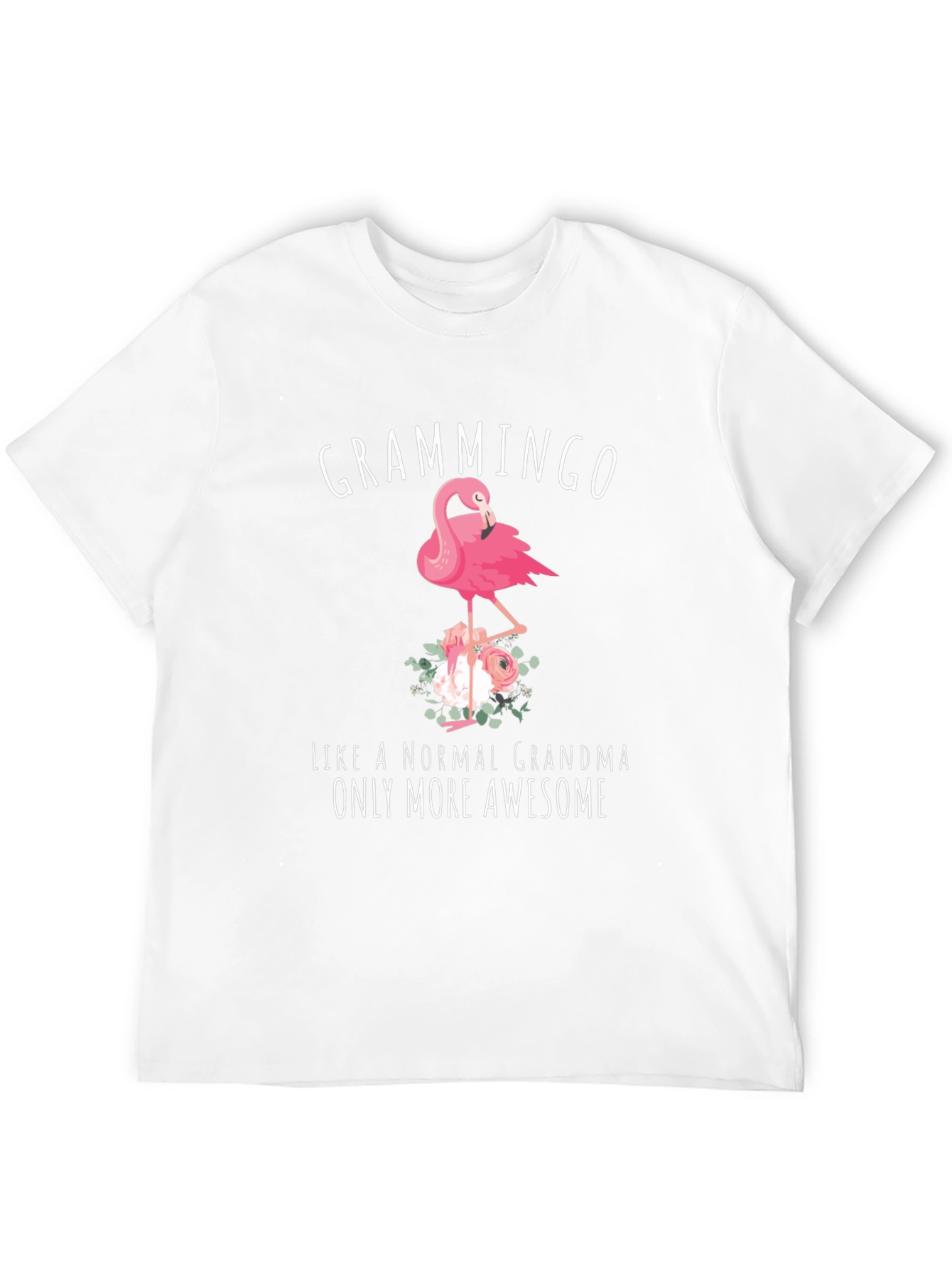 Grammingo Grandma Flamingo Graphic T-Shirt