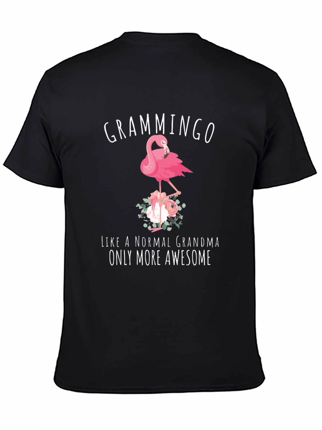 Grammingo Grandma Flamingo Graphic T-Shirt