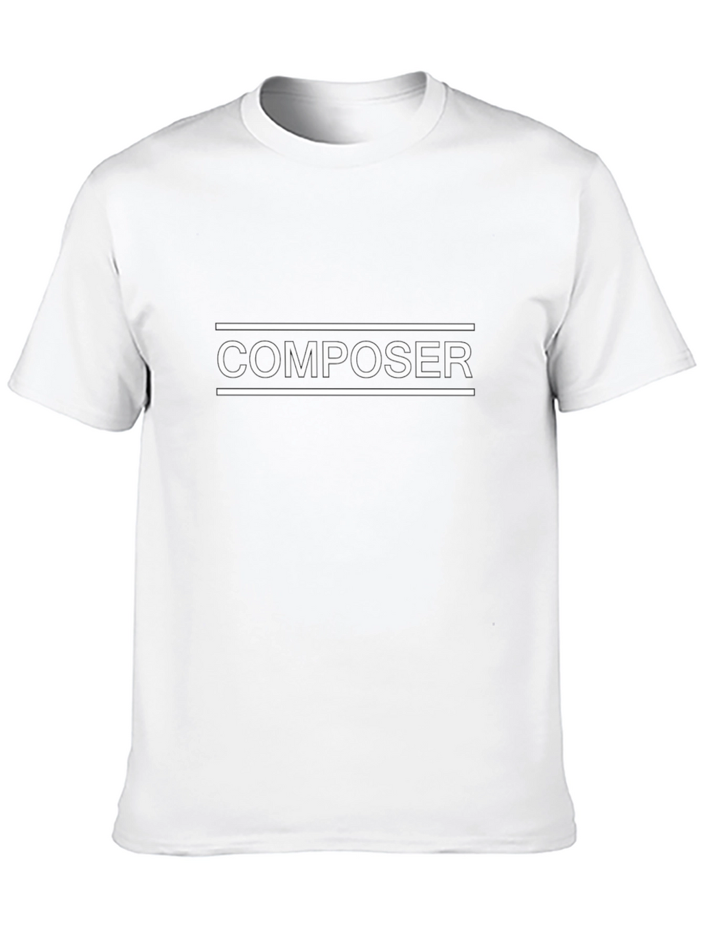 Composer T-Shirt - Music Lover Tee