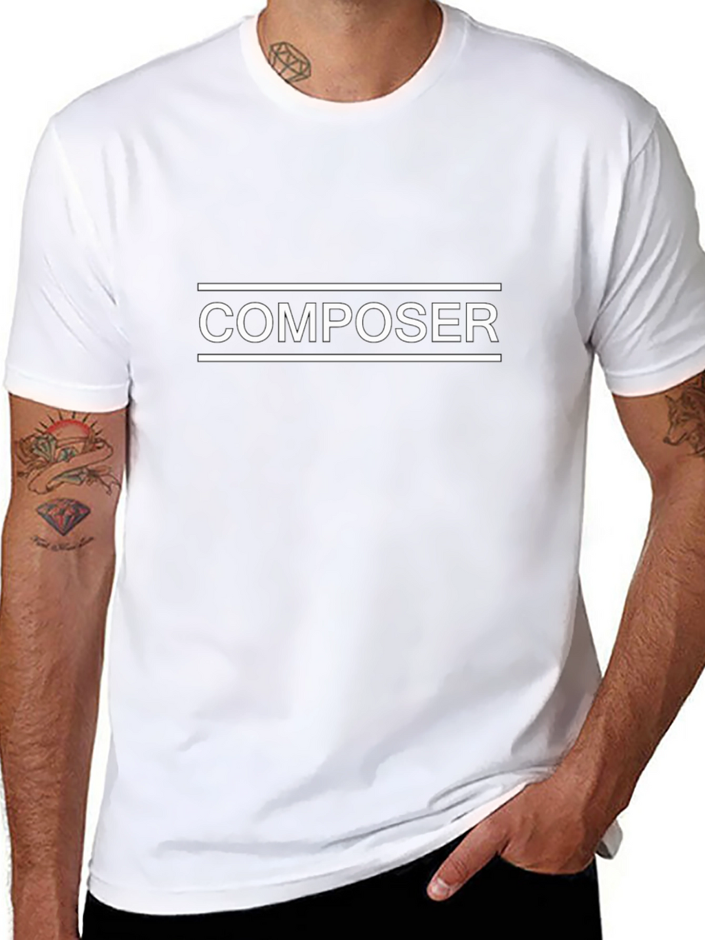 Composer T-Shirt - Music Lover Tee