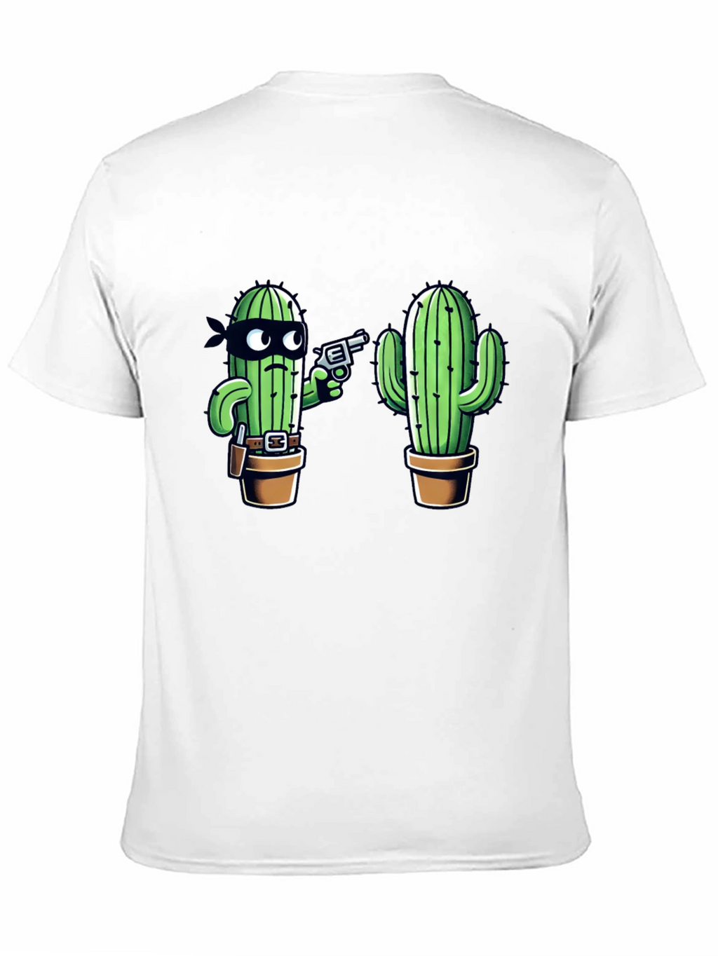 Cactus Bandit Graphic T-Shirt - Western Humor