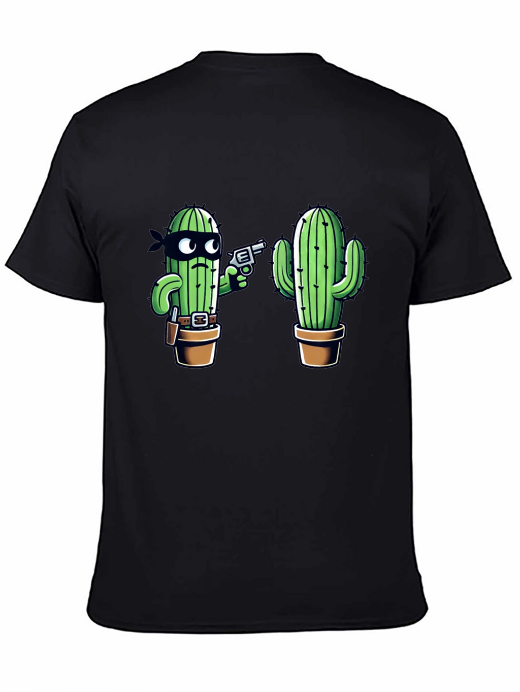 Cactus Bandit Graphic T-Shirt - Western Humor