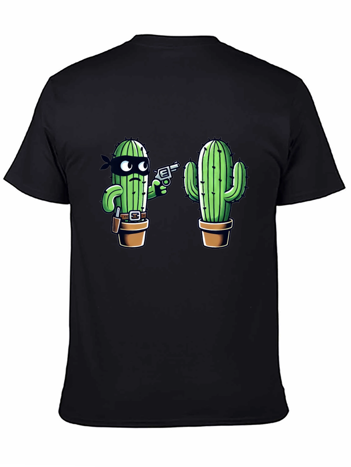 Cactus Bandit Graphic T-Shirt - Western Humor