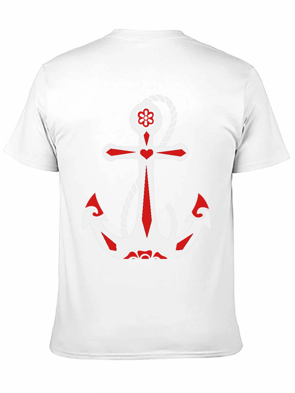Anchor Graphic T-Shirt - Nautical Style