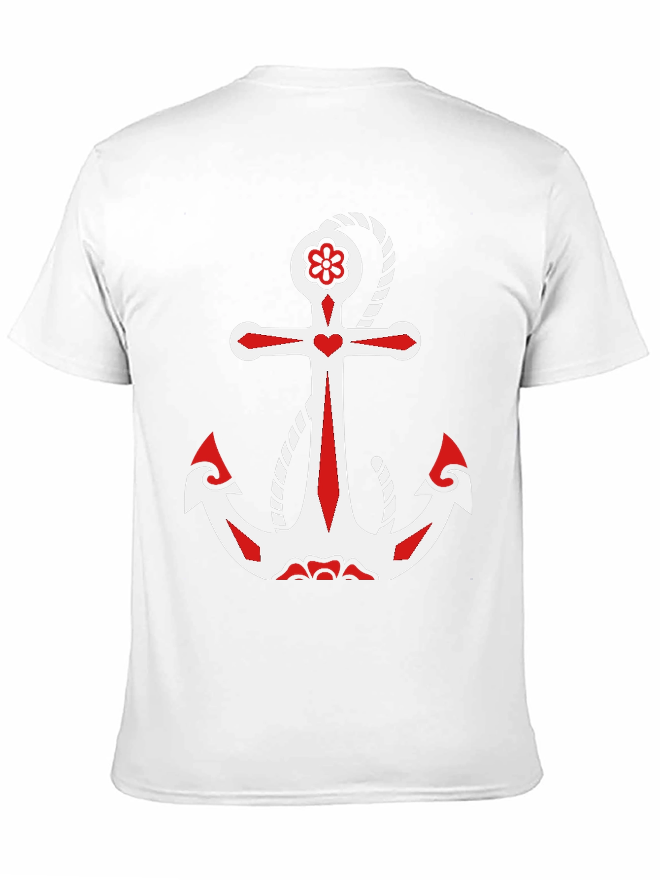 Anchor Graphic T-Shirt - Nautical Style