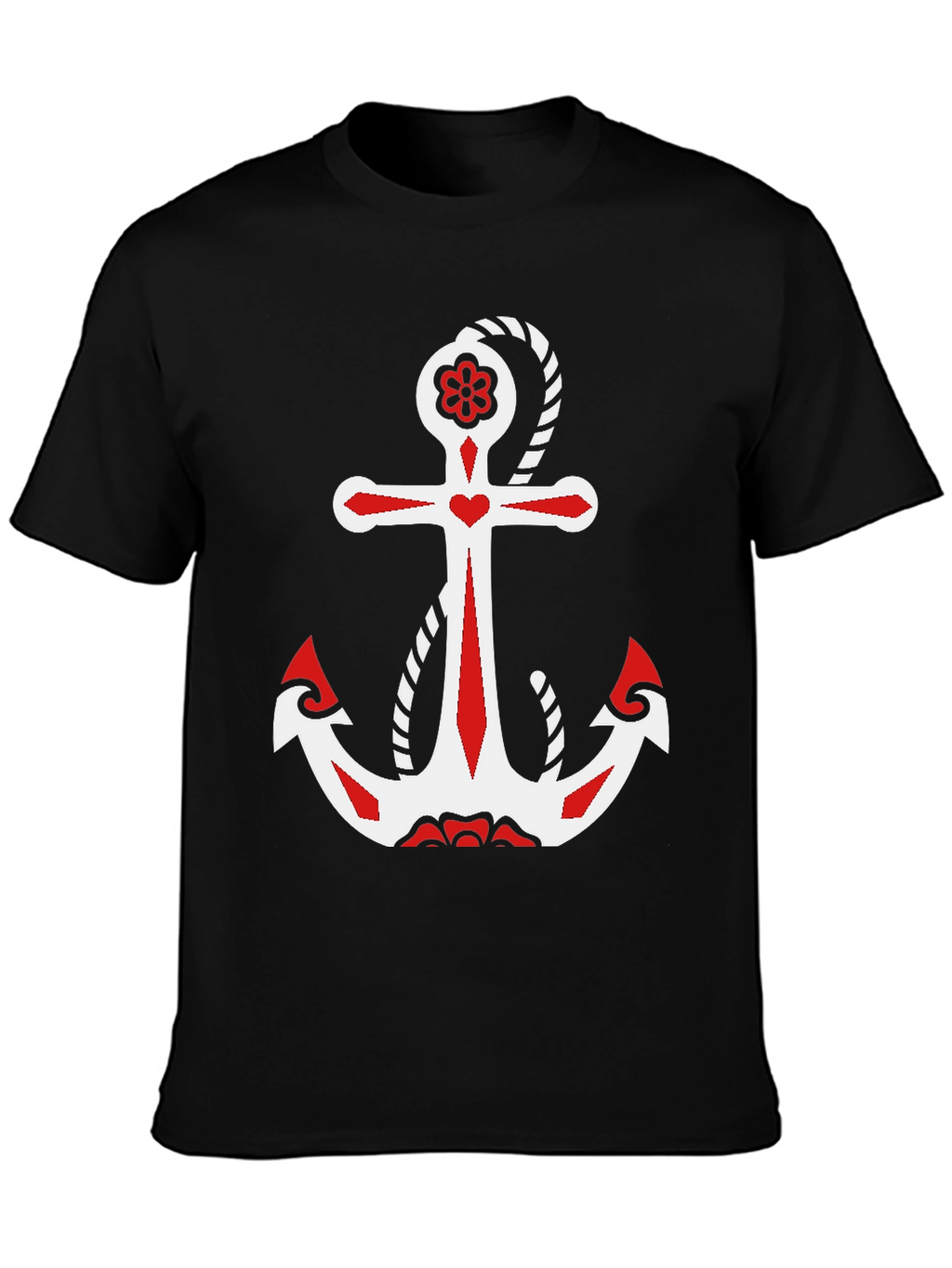 Anchor Graphic T-Shirt - Nautical Style