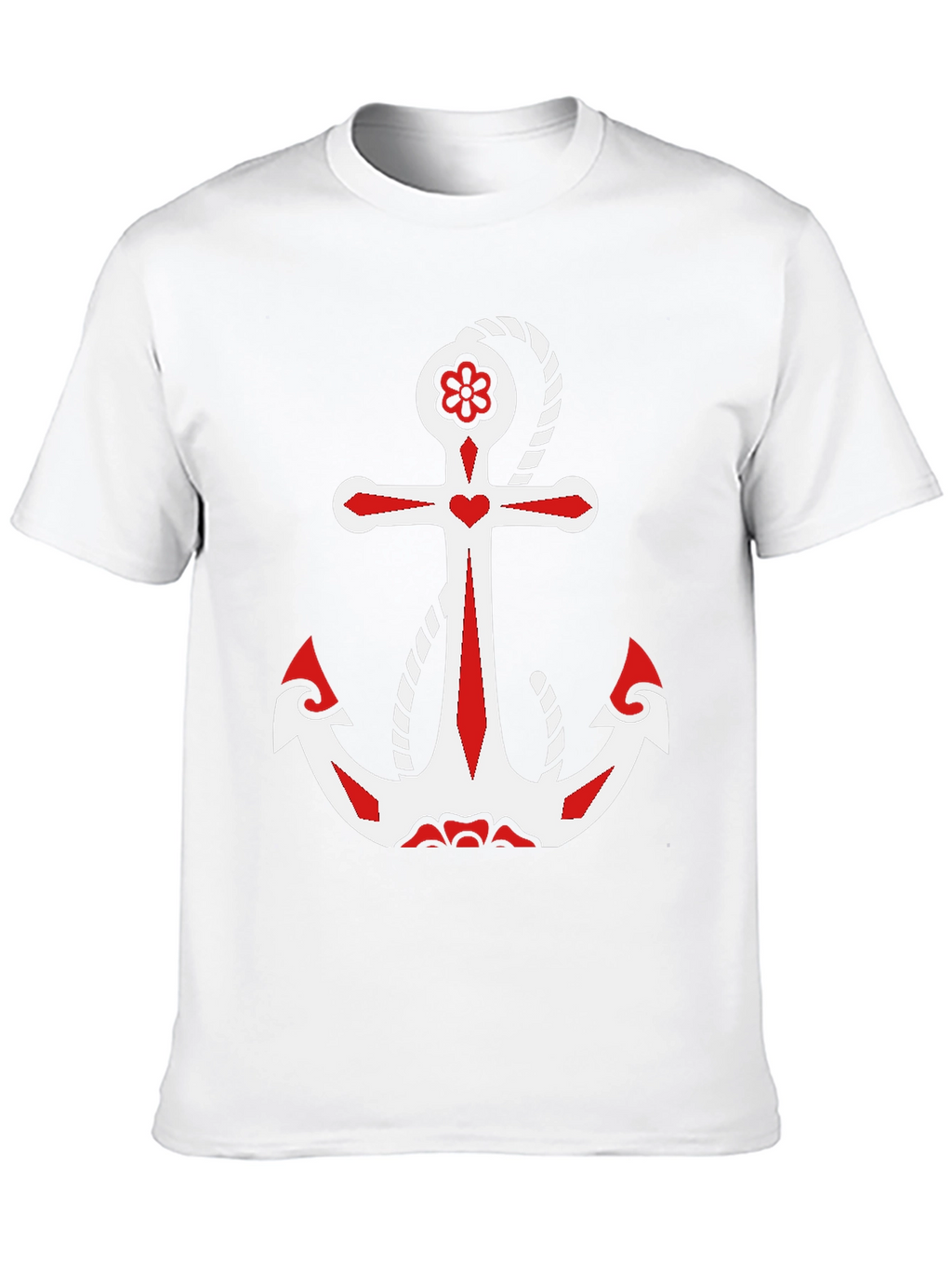 Anchor Graphic T-Shirt - Nautical Style
