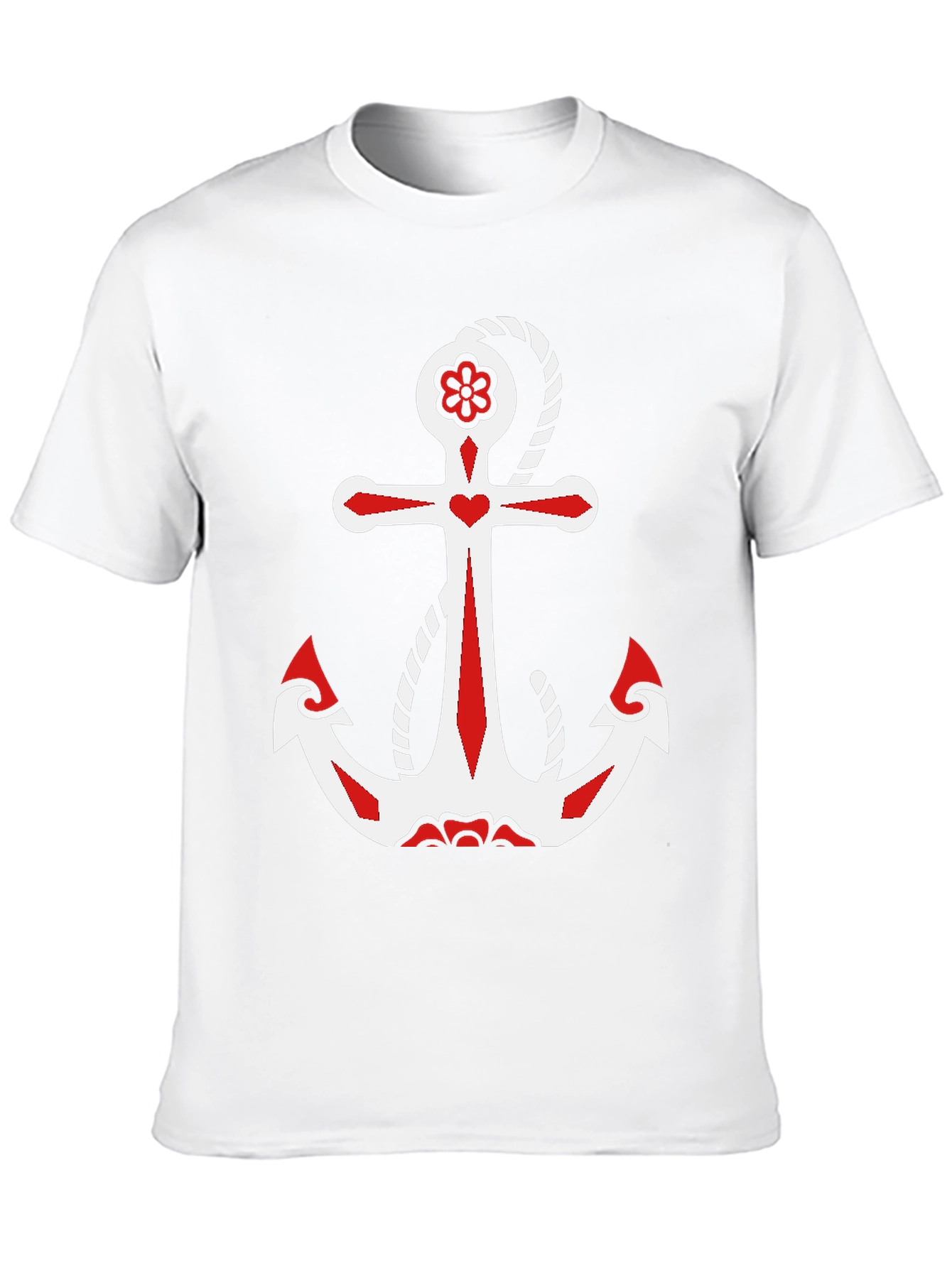 Anchor Graphic T-Shirt - Nautical Style