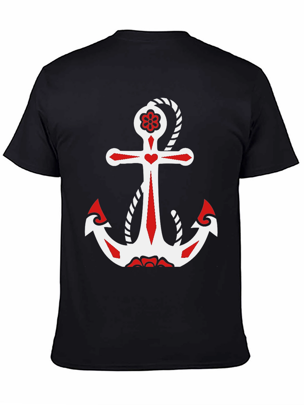Anchor Graphic T-Shirt - Nautical Style