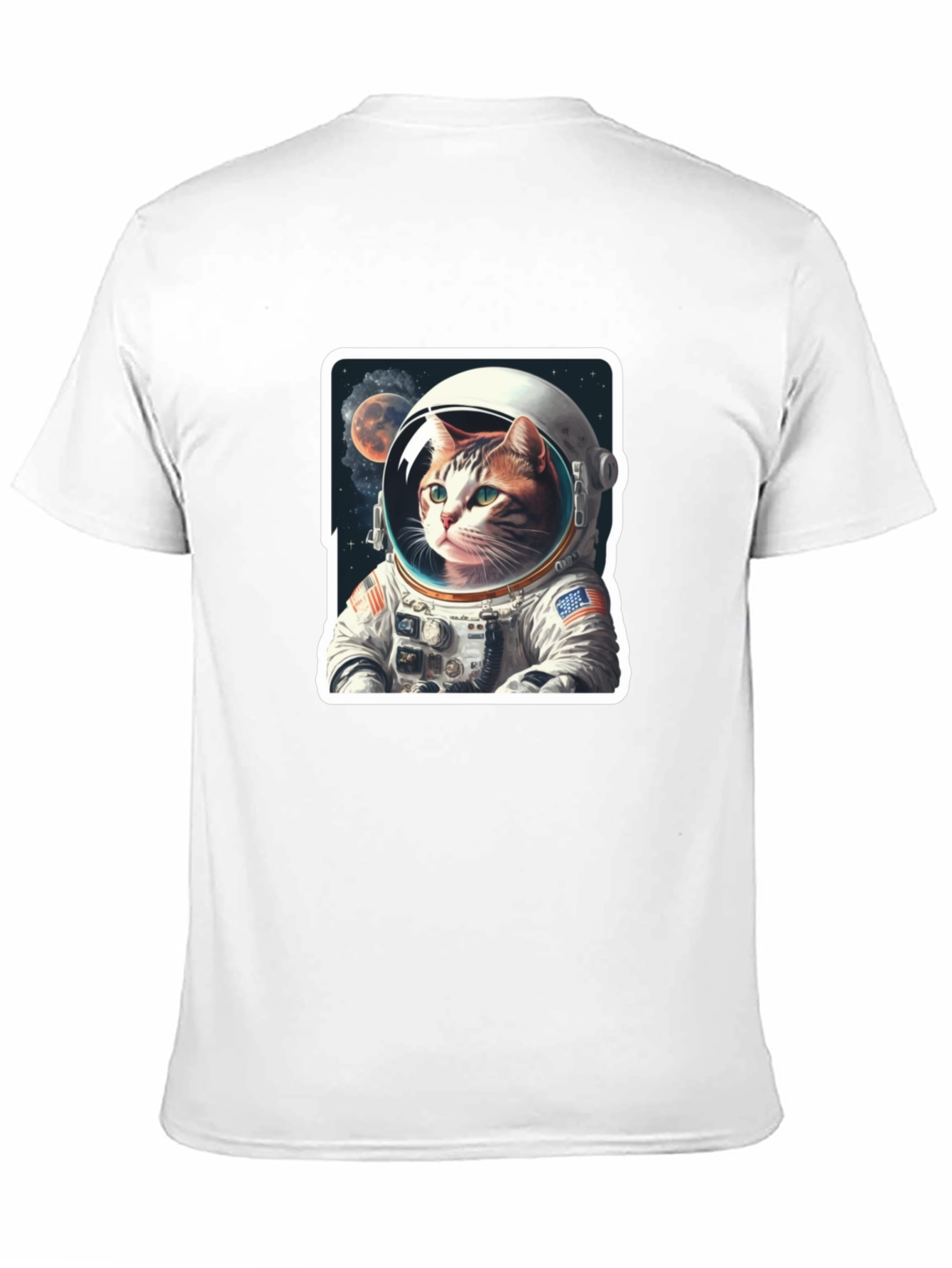 Cat Astronaut T-Shirt - Space Explorer Tee