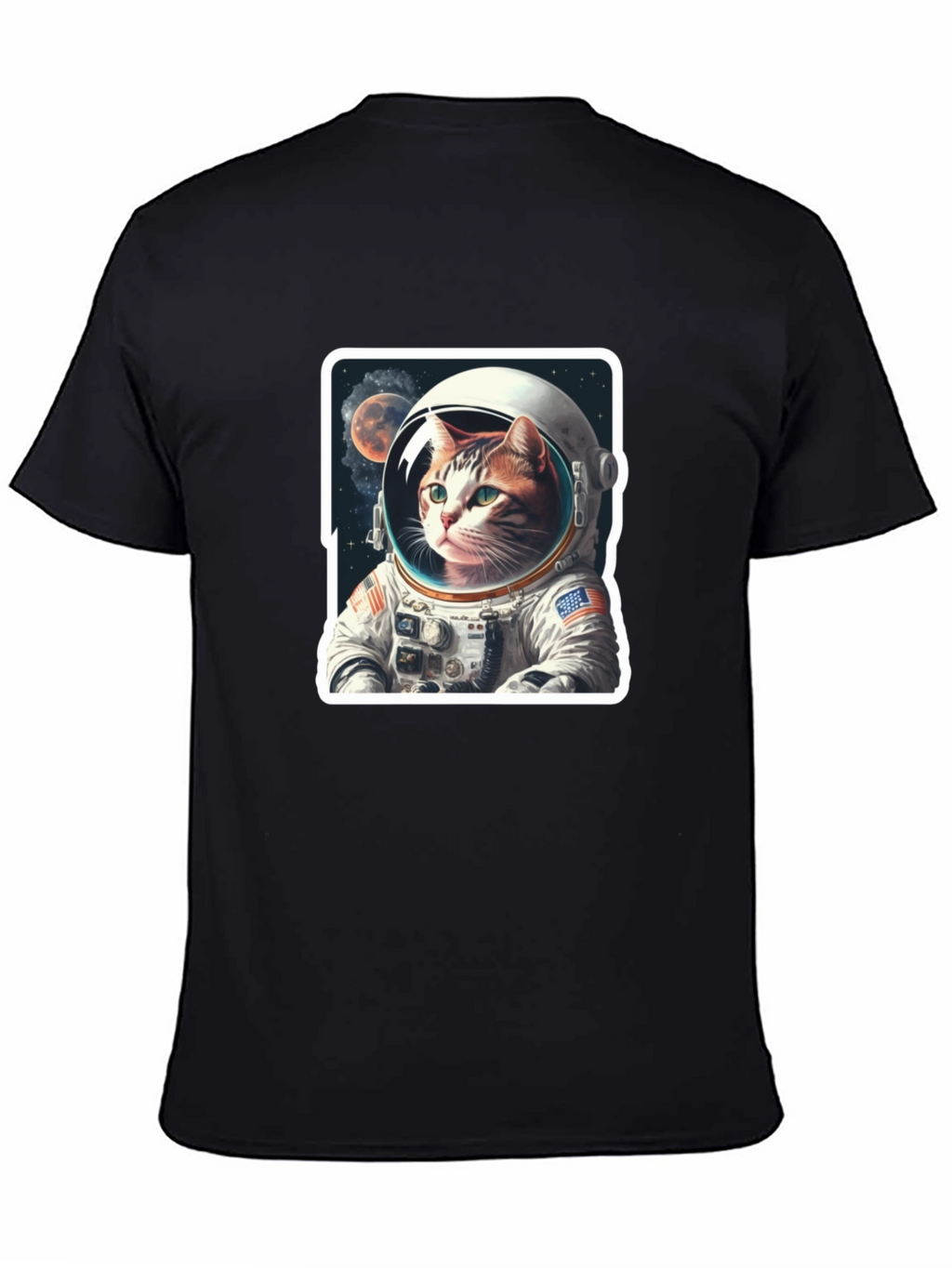 Cat Astronaut T-Shirt - Space Explorer Tee