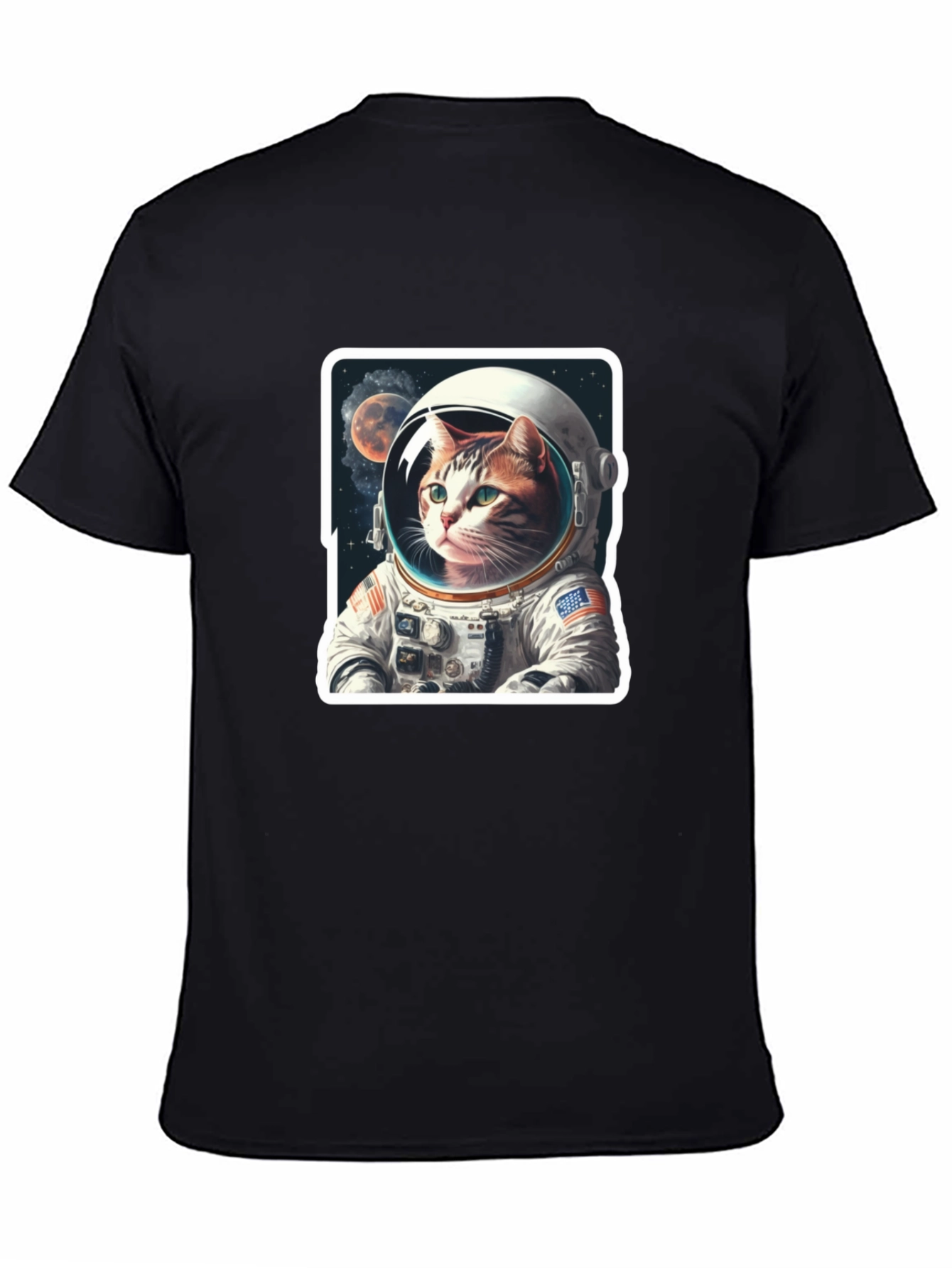 Cat Astronaut T-Shirt - Space Explorer Tee