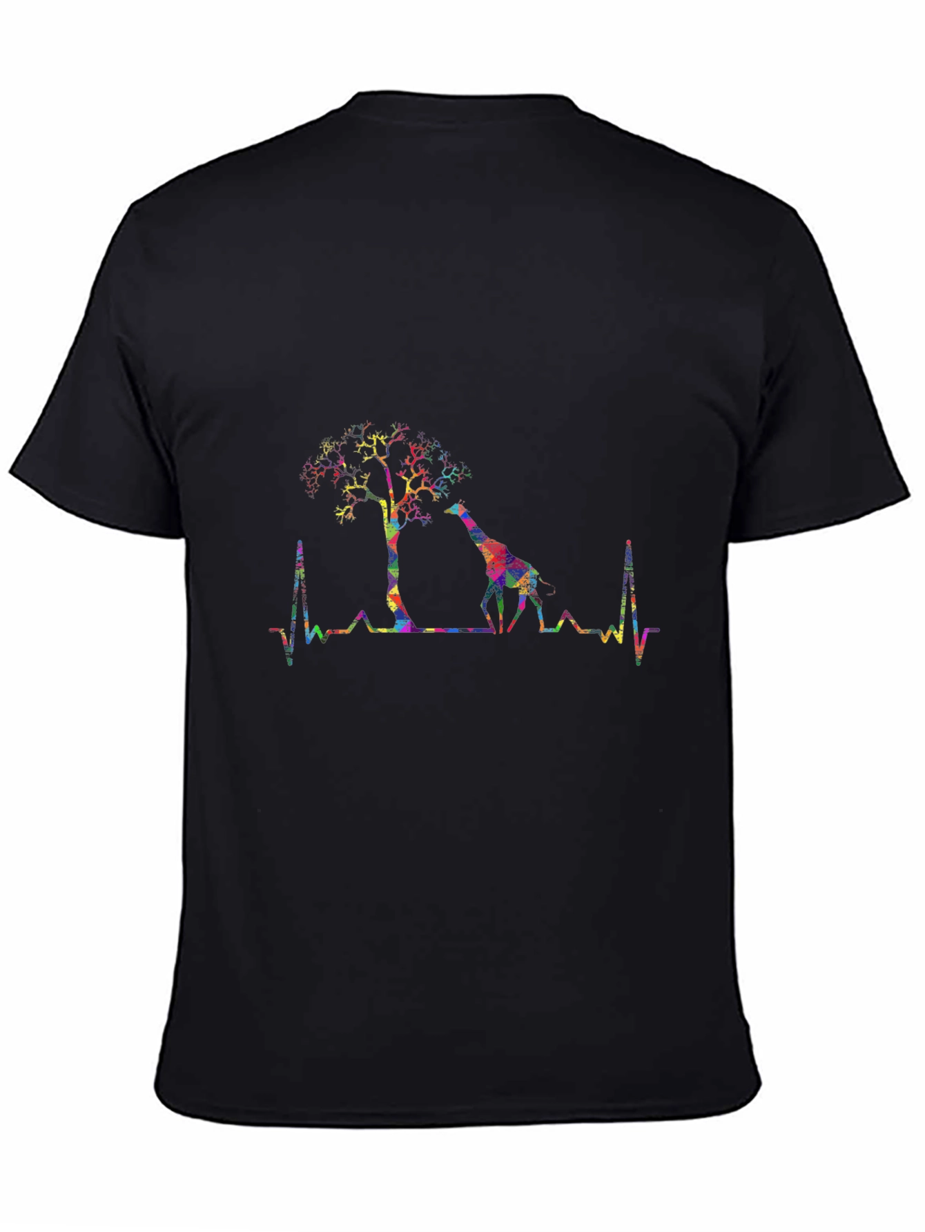 Heartbeat Giraffe Graphic Tee