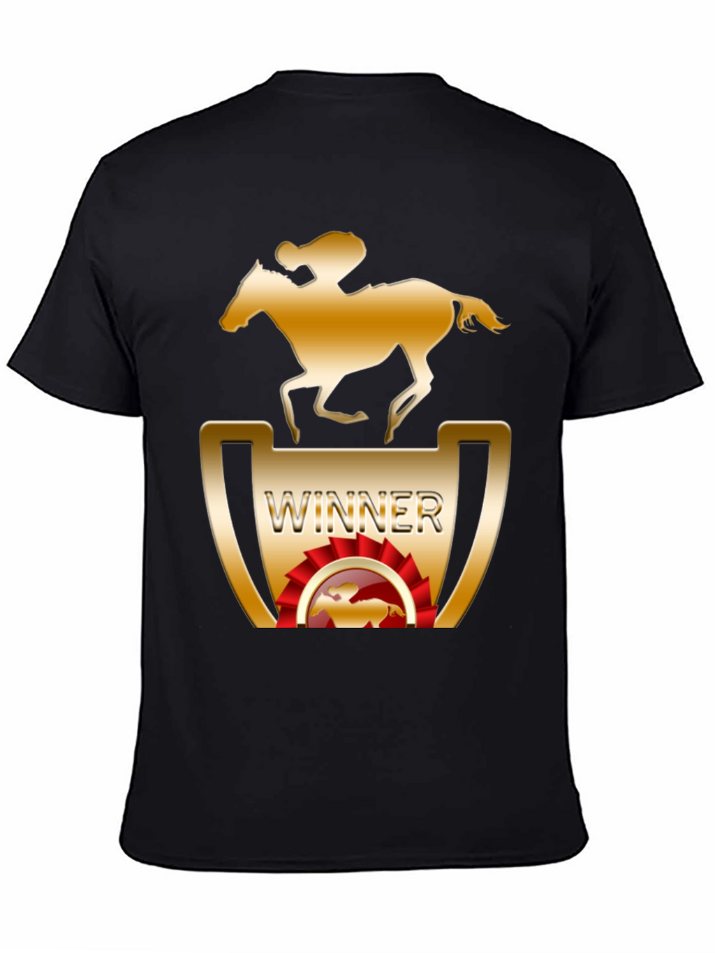 Winner Horse Racing Graphic T-Shirt