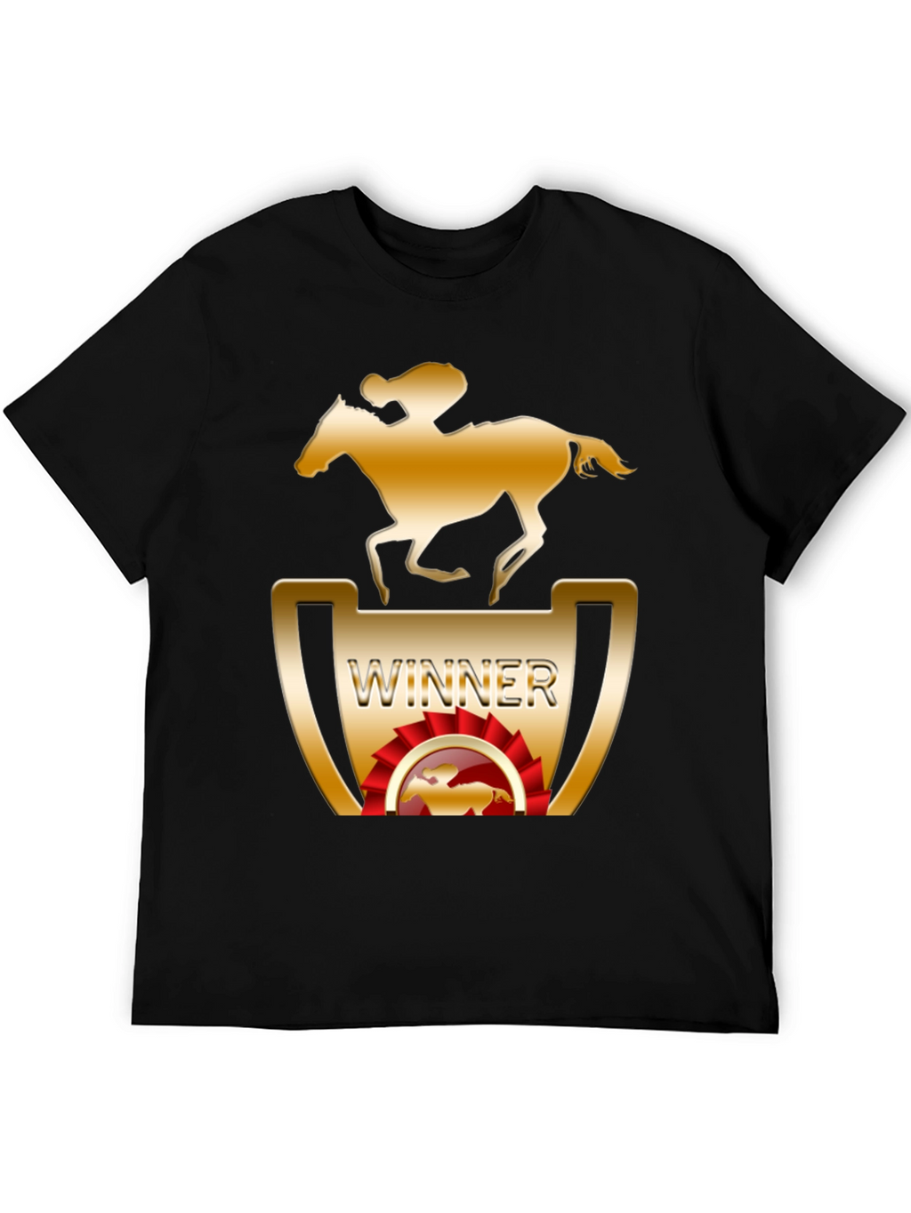Winner Horse Racing Graphic T-Shirt