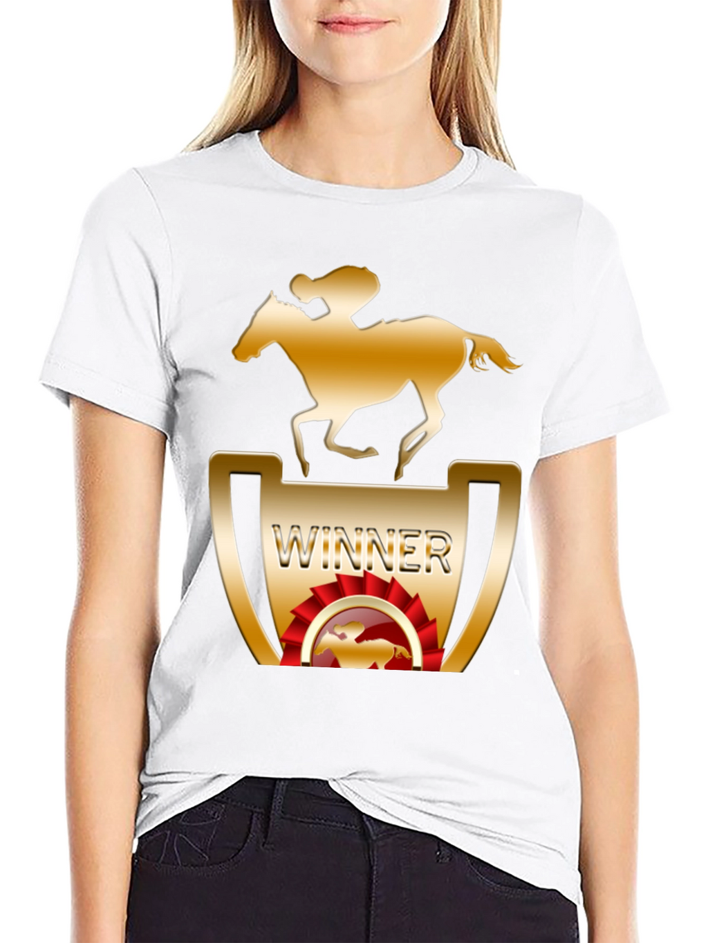 Winner Horse Racing Graphic T-Shirt