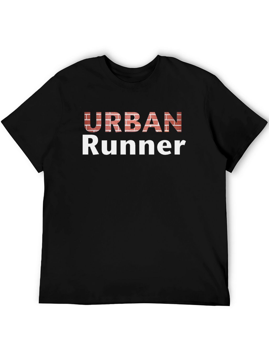 Urban Runner Graphic Tee - Brick Design