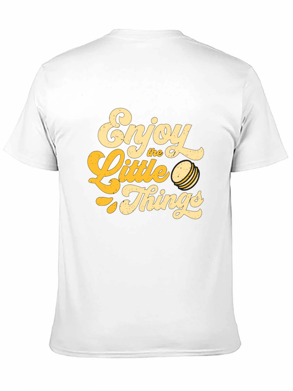 Enjoy the Little Things Graphic Tee - Black