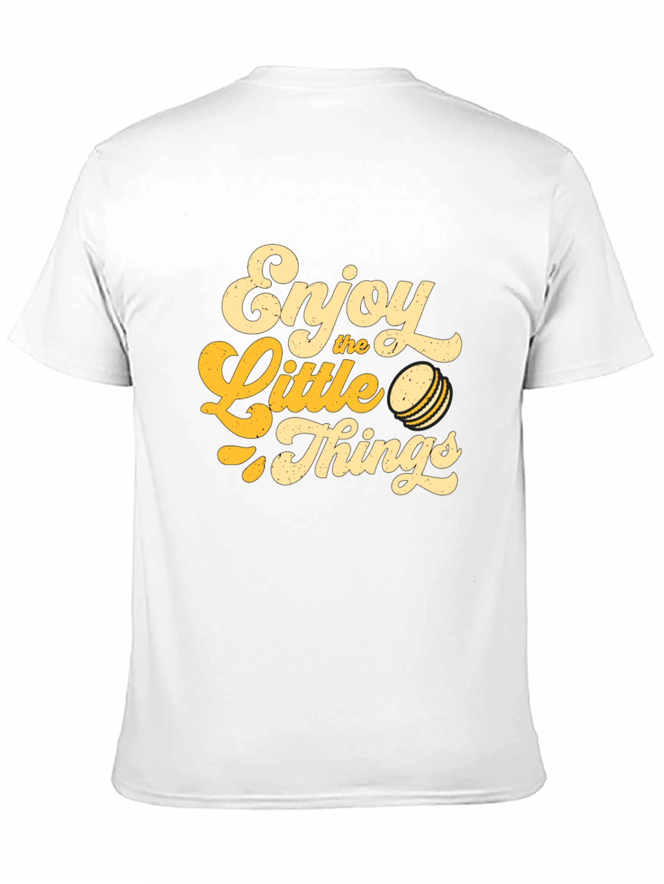Enjoy the Little Things Graphic Tee - Black