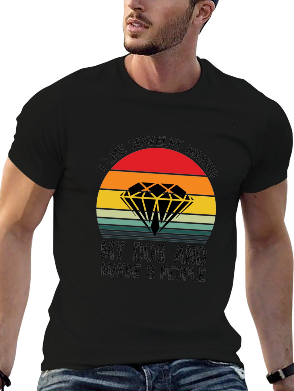 Jewelry Making Dog Lover T-Shirt