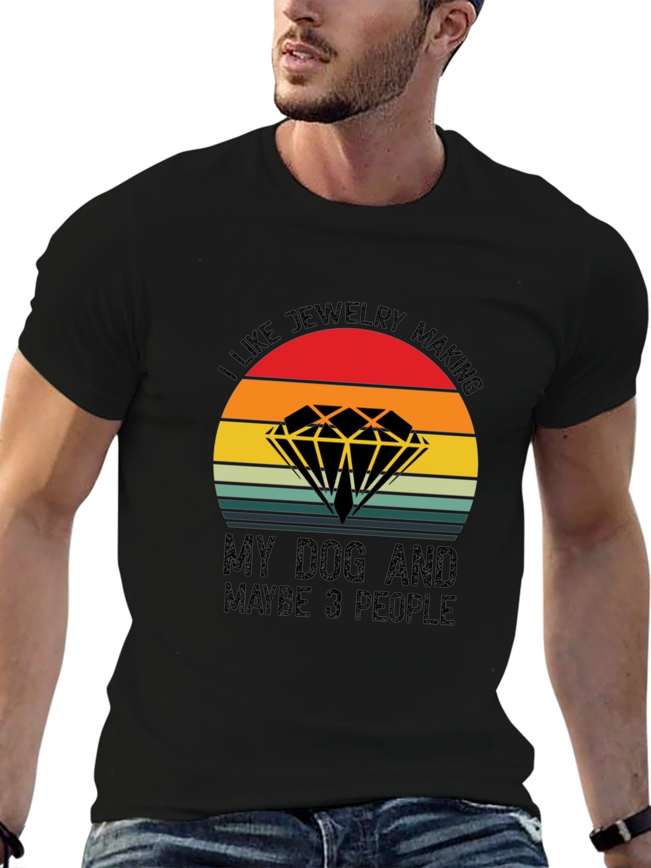 Jewelry Making Dog Lover T-Shirt