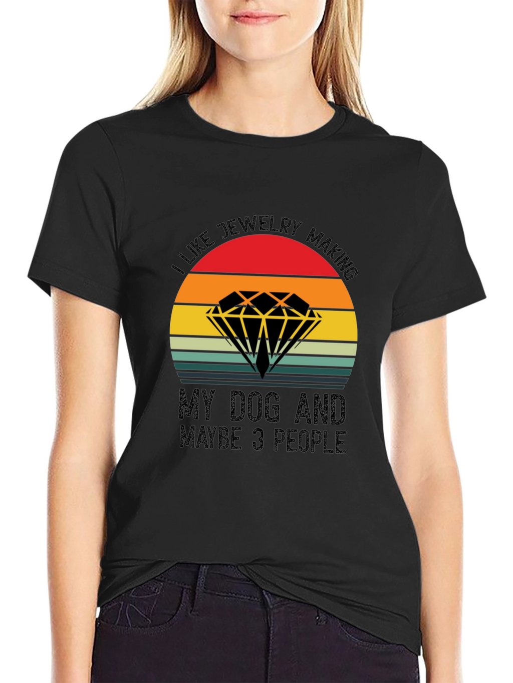 Jewelry Making Dog Lover T-Shirt