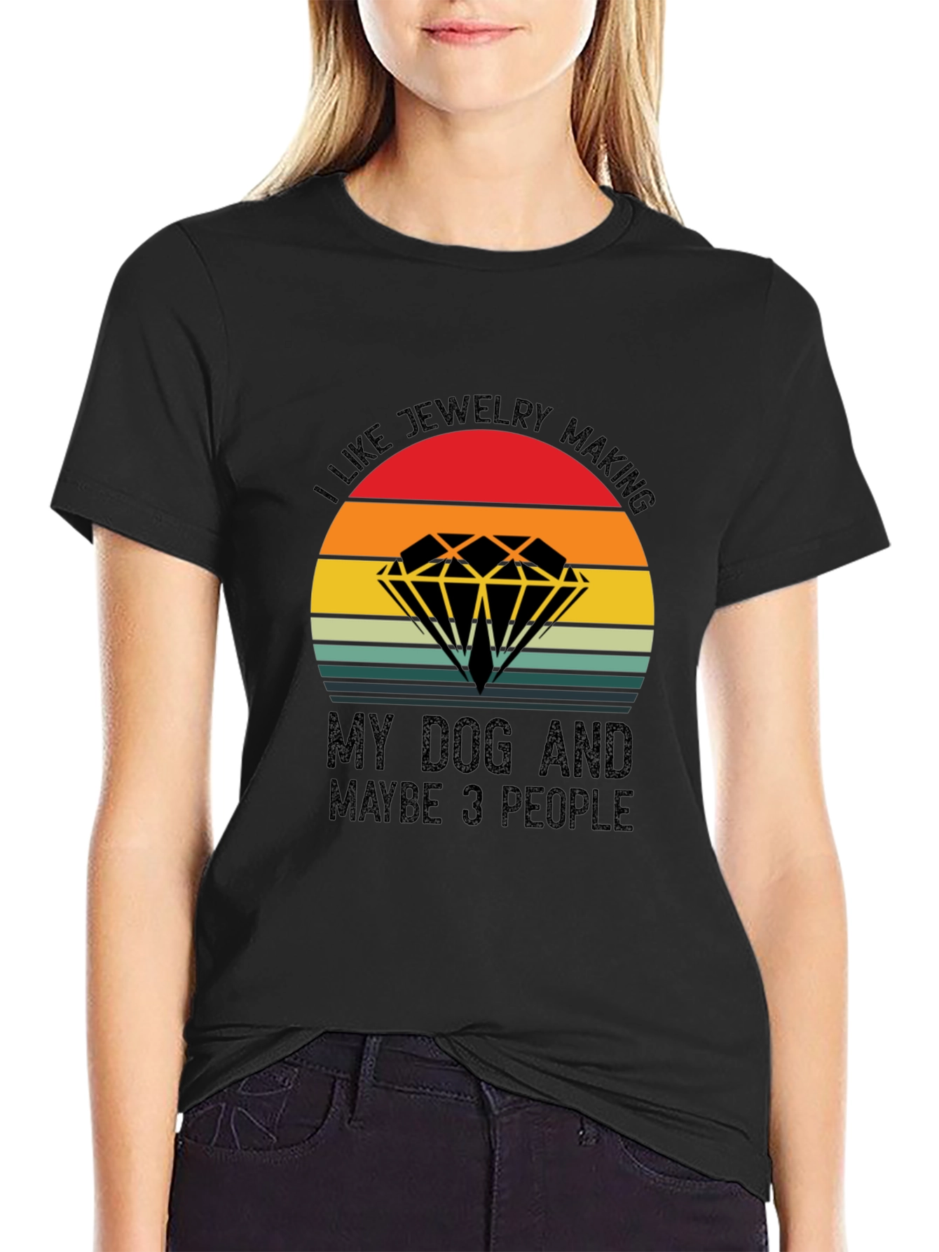 Jewelry Making Dog Lover T-Shirt