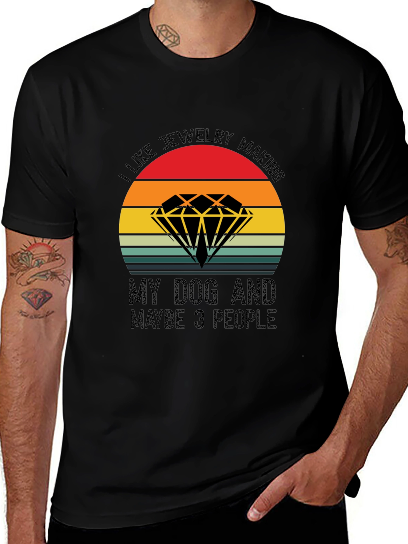 Jewelry Making Dog Lover T-Shirt