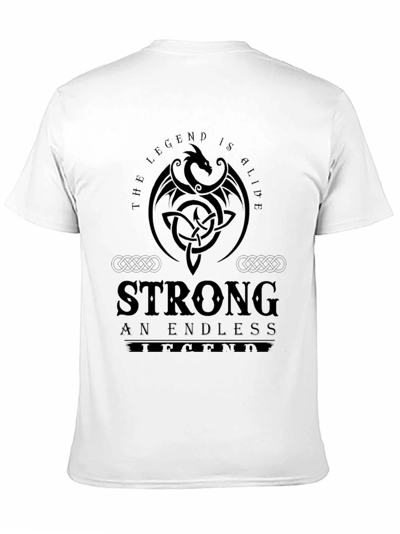 The Legend is Alive Black T-Shirt