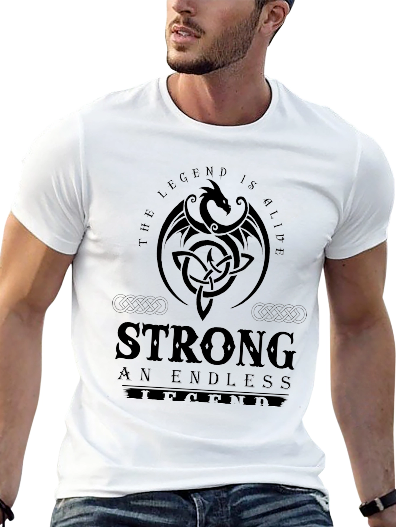 The Legend is Alive Black T-Shirt