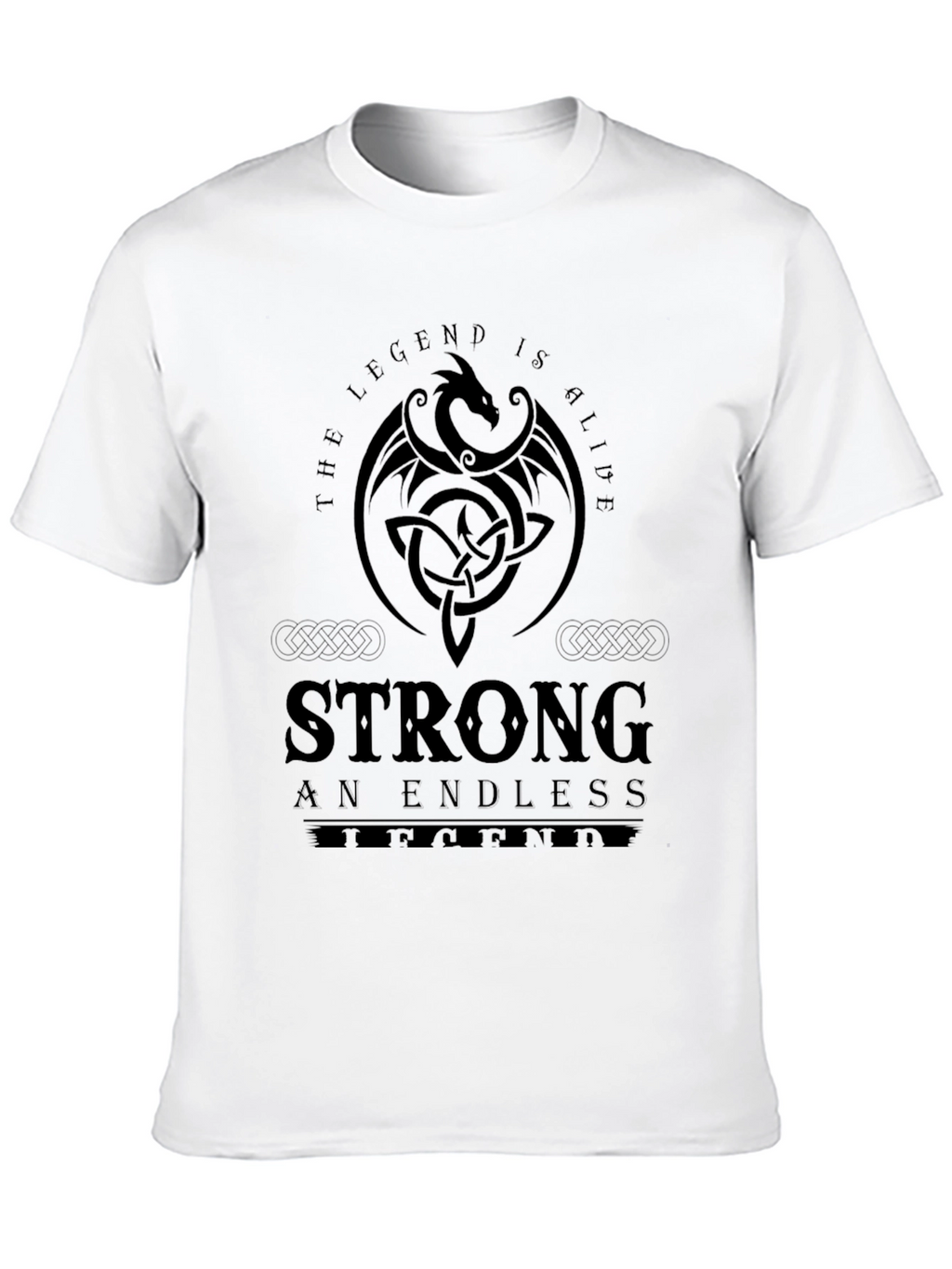 The Legend is Alive Black T-Shirt