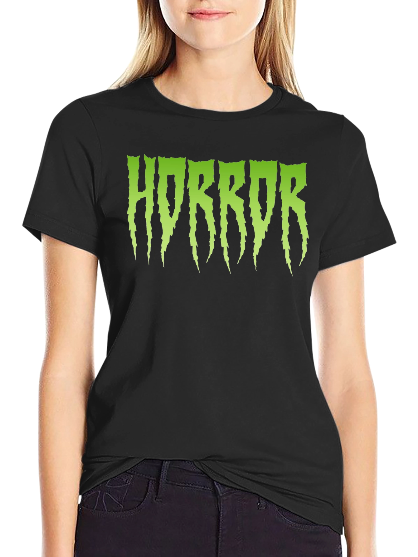 Horror Drip Graphic T-Shirt - Spooky Season Essential