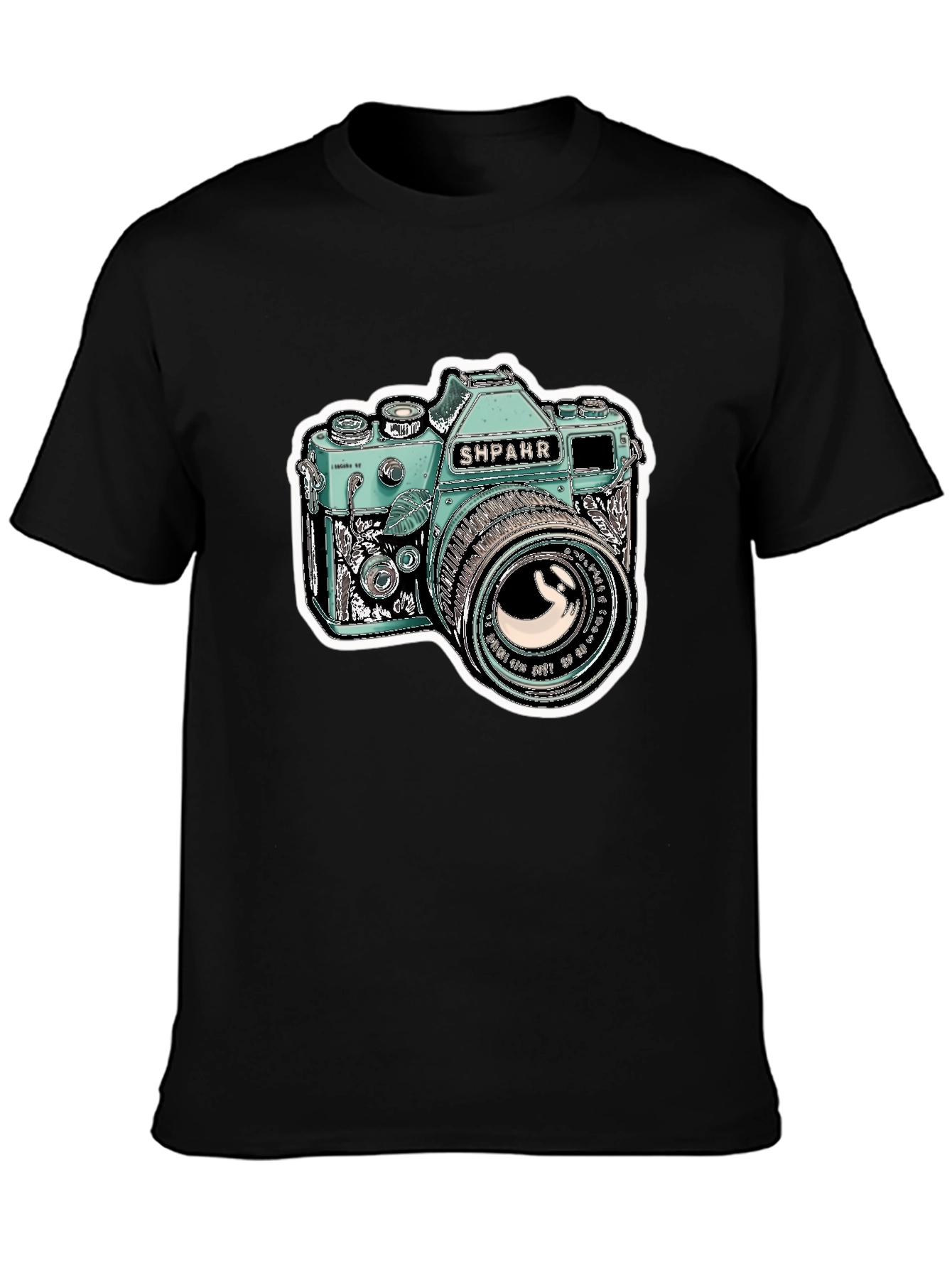 Vintage Camera Graphic Tee - Stylish Photography T-Shirt